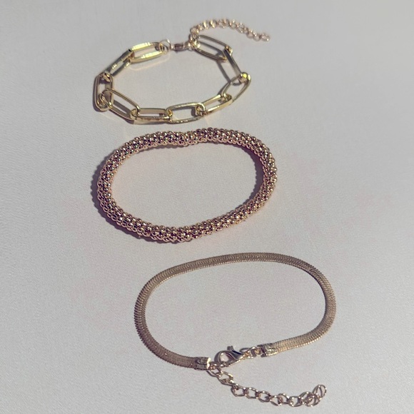 Gold Bracelet Trio - Picture 6 of 6